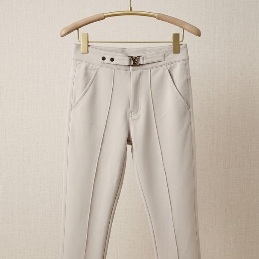 Pants for Men – Beige Modern, Comfortable Style