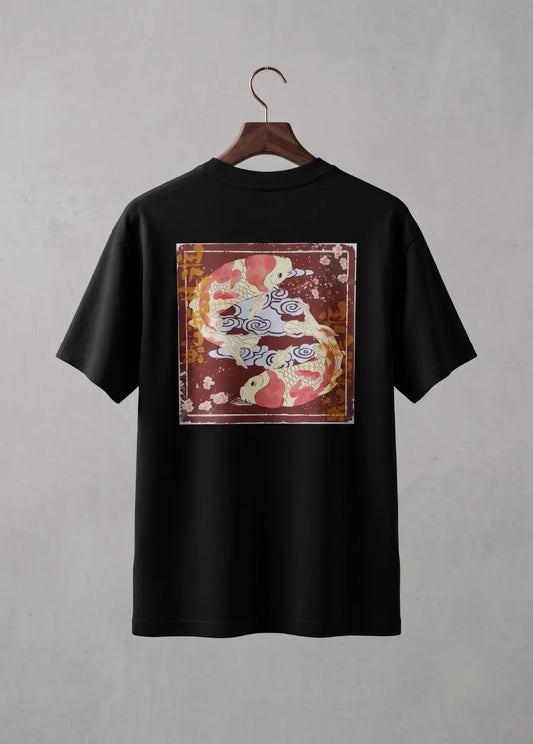 Japanese Calligraphy Oversized Unisex T-Shirt | Premium Cotton
