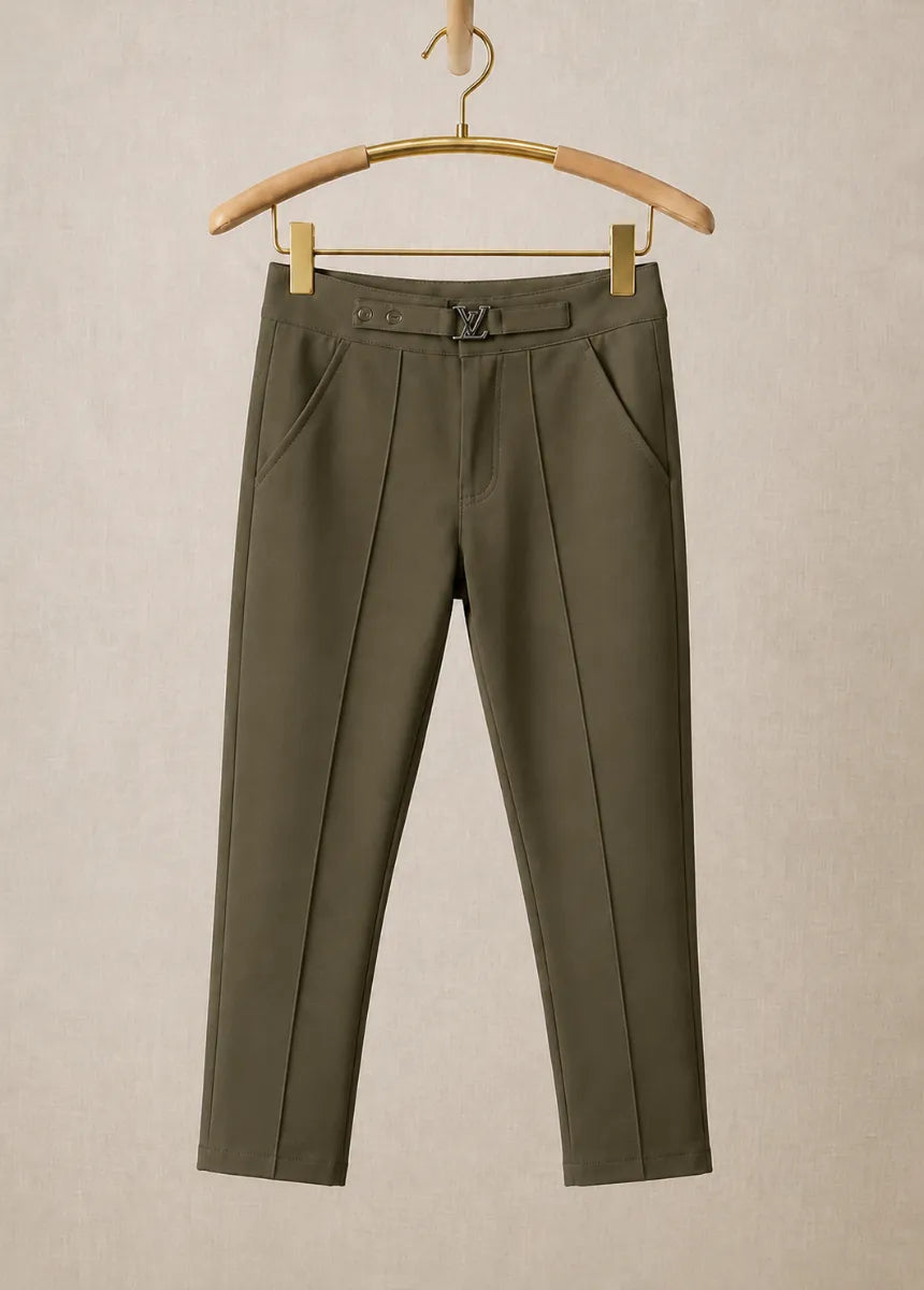 Pants for Men – Olive Khaki Modern, Comfortable Style