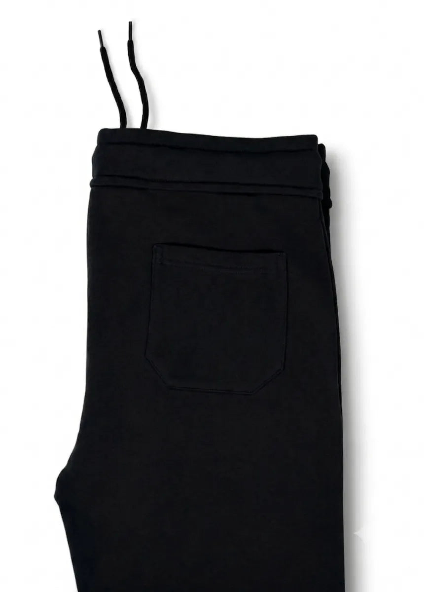 Men's Black Fleece Jogger Pants – All-Day Comfort
