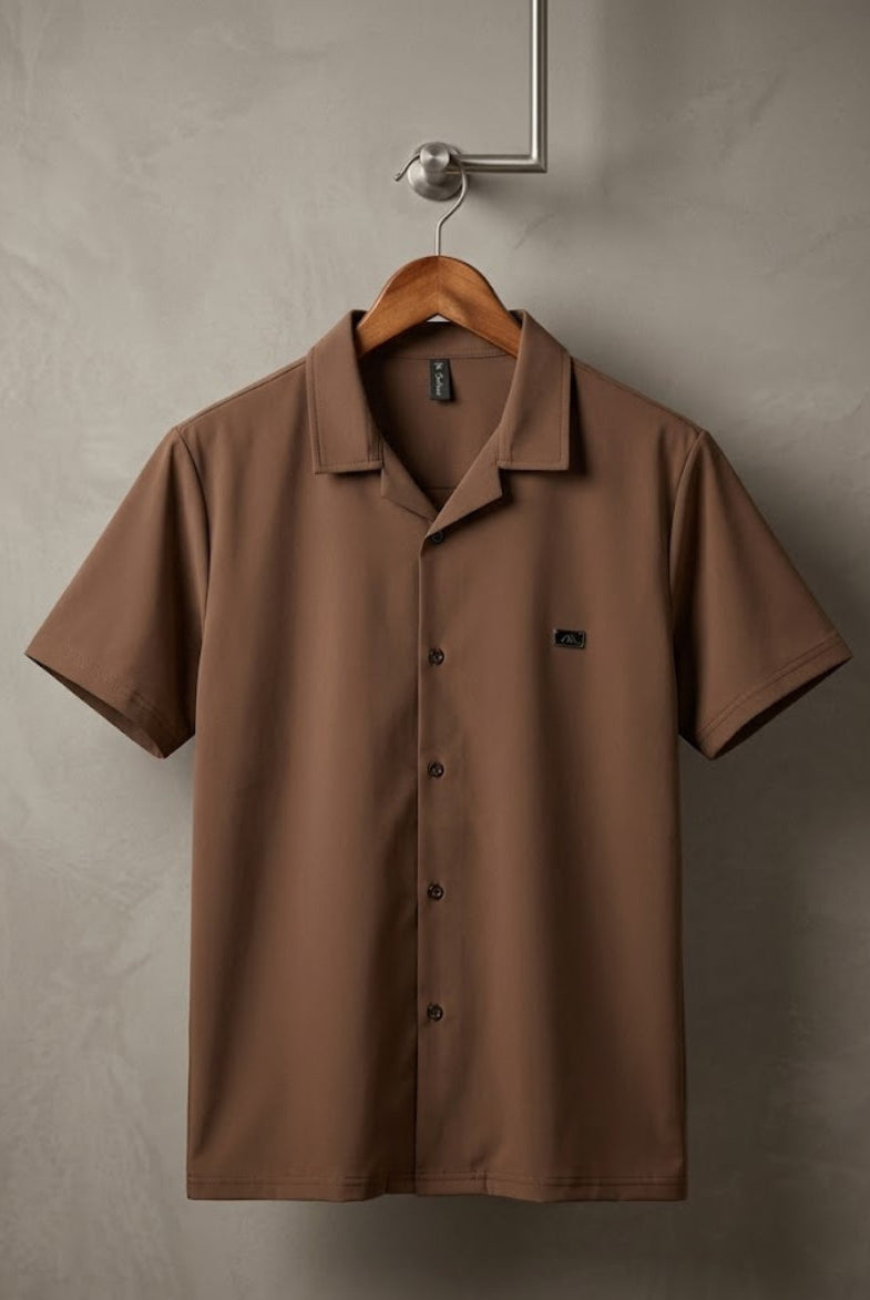 lightweight men summer shirt hanging display