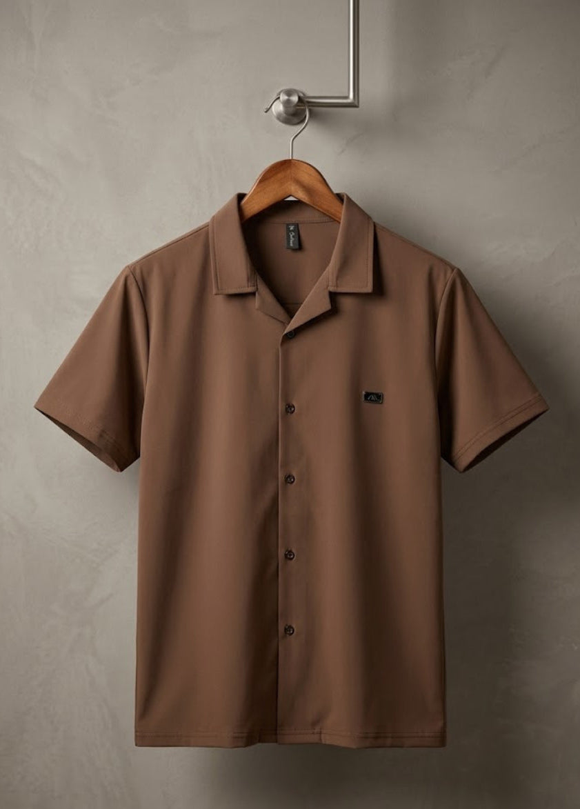 lightweight men summer shirt hanging display