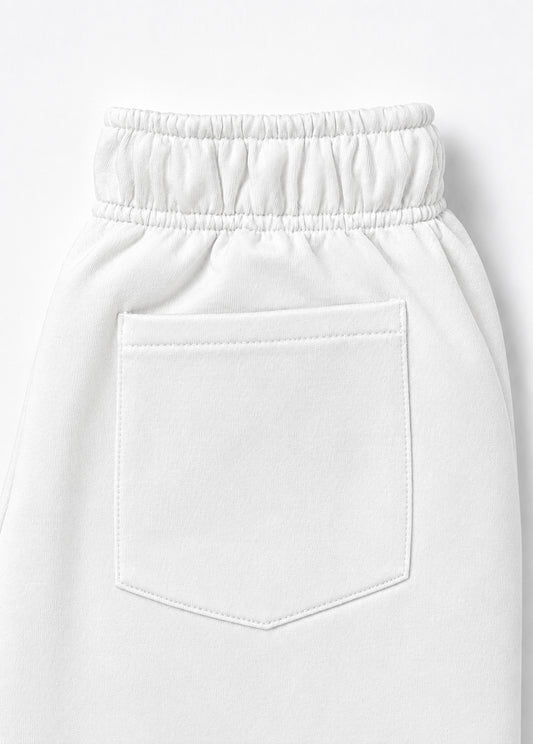 Loose Bottom Premium Unisex Trouser Cotton White – Smart Comfort Fit