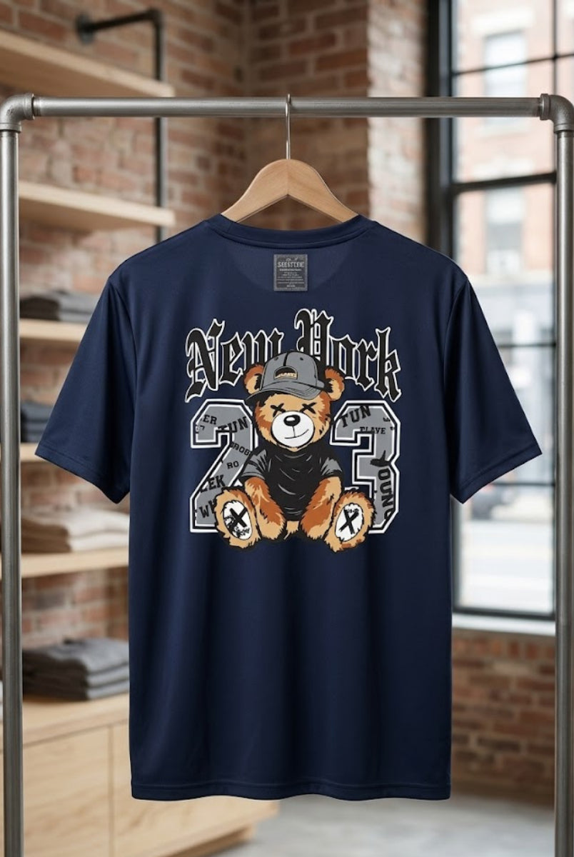 Gangster graphic t-shirt front view for men