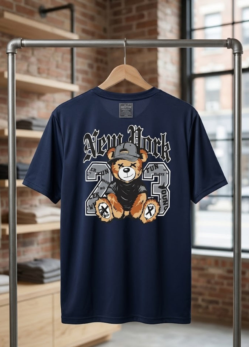 Gangster graphic t-shirt front view for men