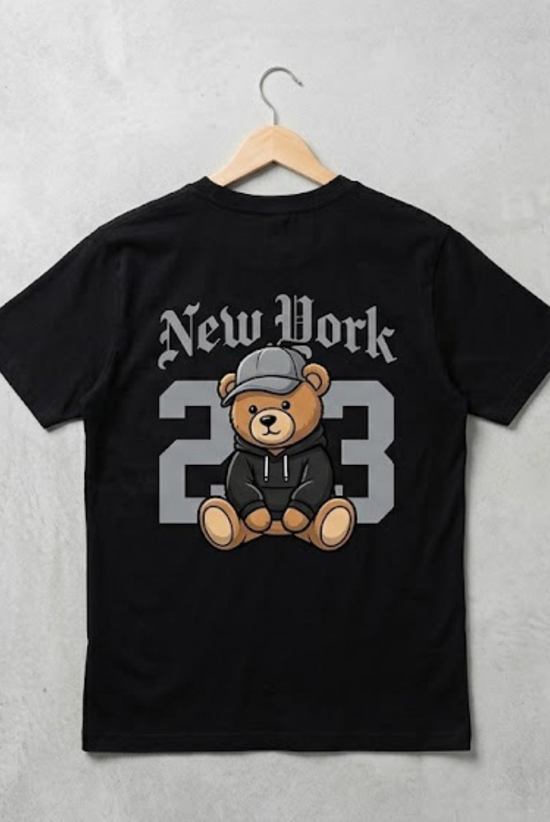 Gangster graphic t-shirt front view for men