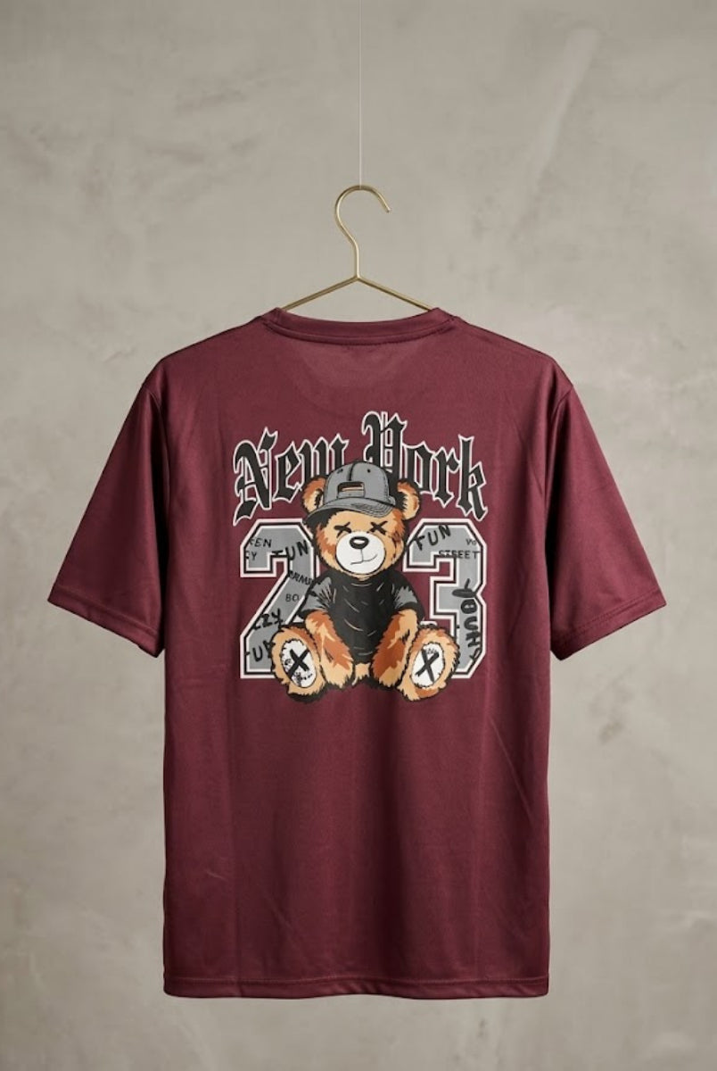 Gangster graphic t-shirt front view for men