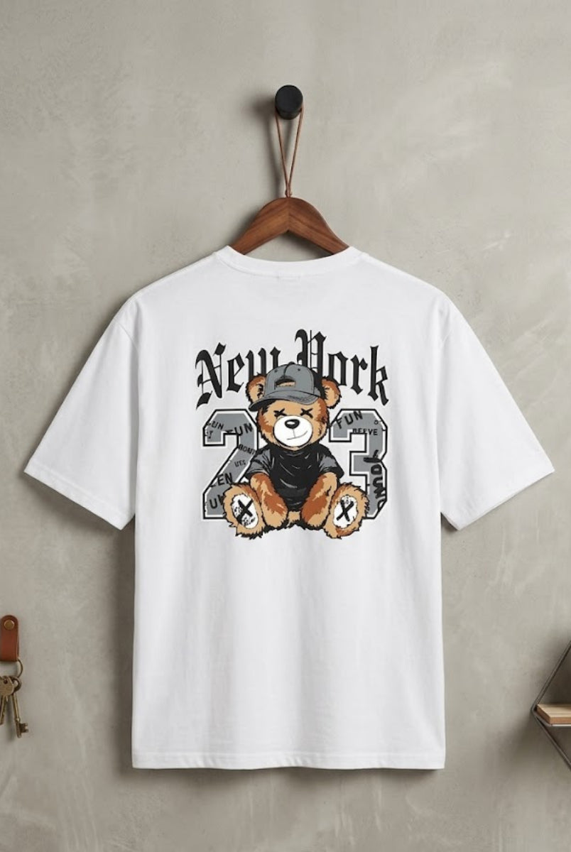 Gangster graphic t-shirt front view for men