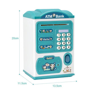 Smart Mini ATM Machine with Fingerprint & Code Lock