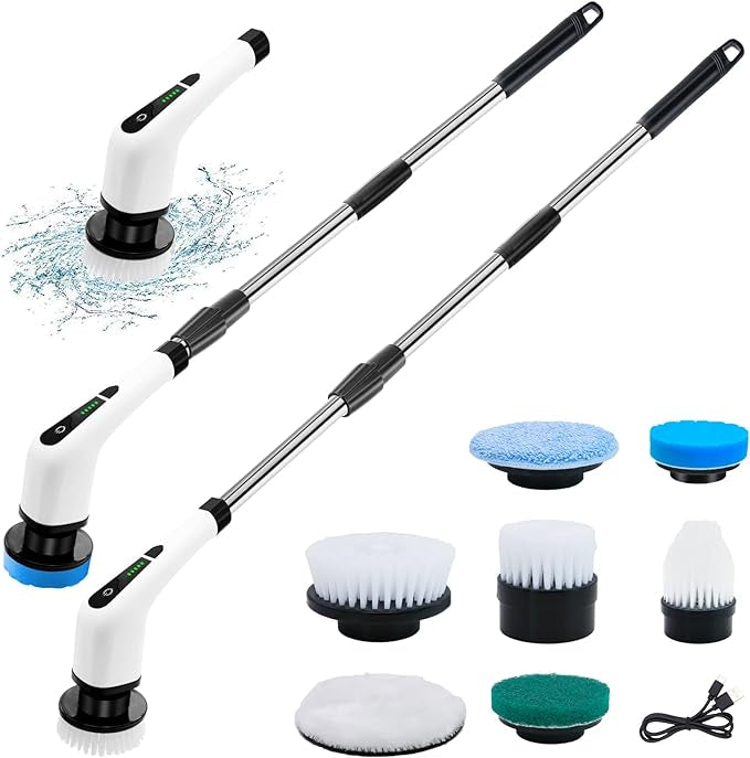 9 IN 1 Electric Cleaning Scrubbers