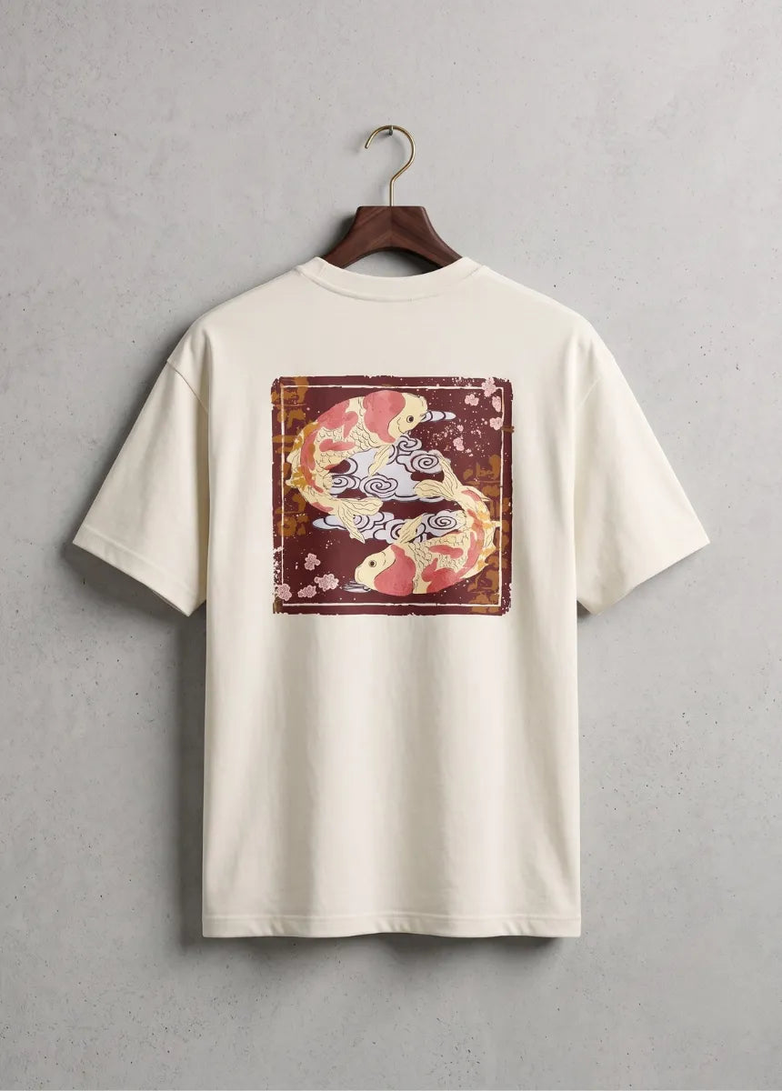 Japanese Calligraphy Oversized T-Shirt | Premium Cotton