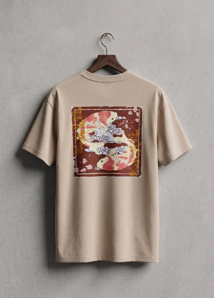Japanese Calligraphy Oversized T-Shirt | Premium Cotton