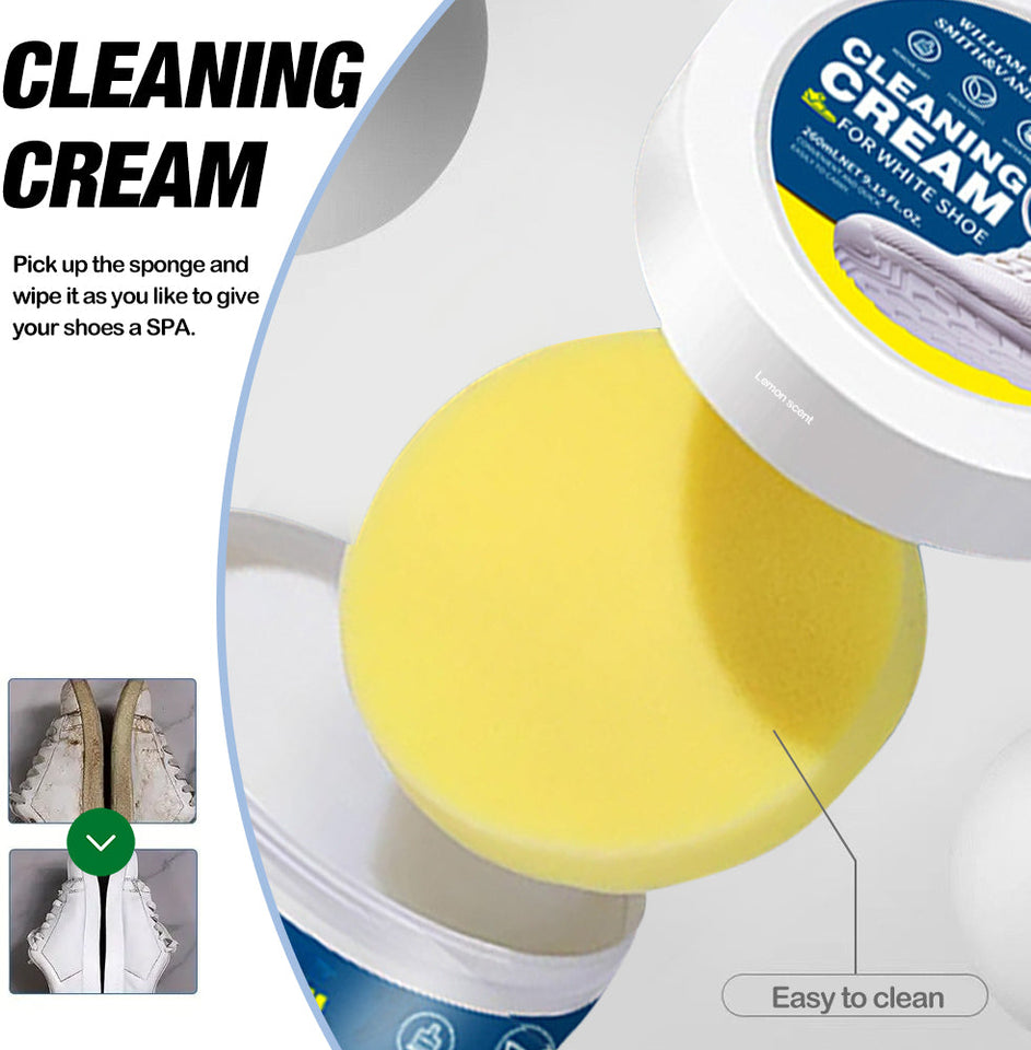 WHITE SHOE CLEANING CREAM