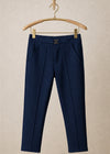 Pants for Men – Navy Blue Modern, Comfortable Style