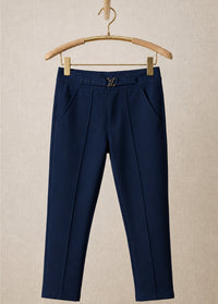 Pants for Men – Navy Blue Modern, Comfortable Style