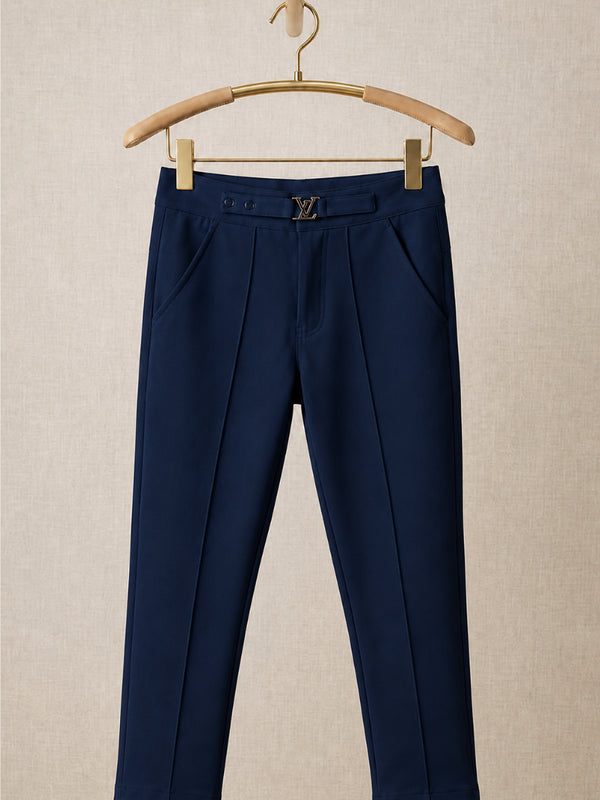 Pants for Men – Navy Blue Modern, Comfortable Style