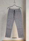 Men's Cargo Pants with Adjustable Drawstring Waist