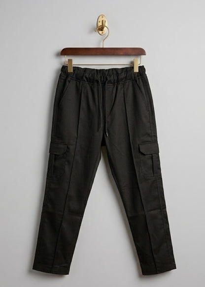 Men's Cargo Pants with Adjustable Drawstring Waist