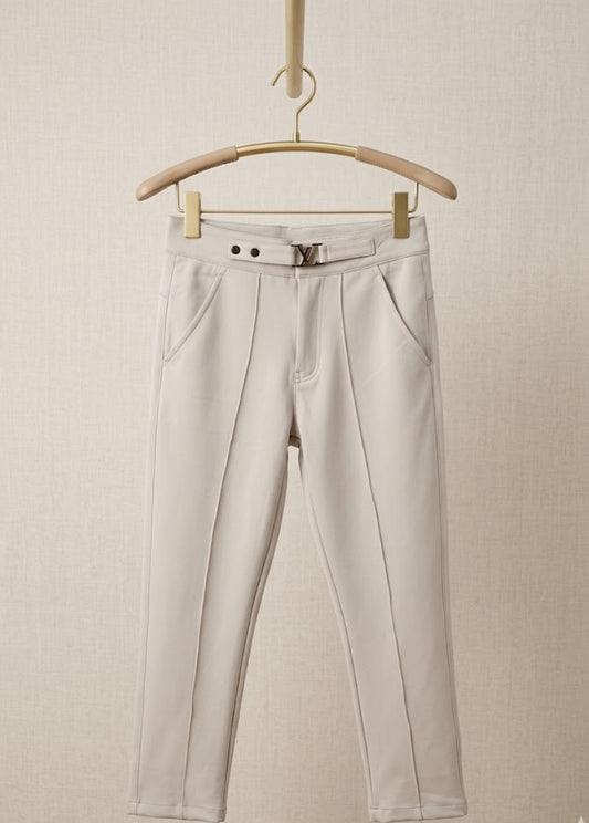 Pants for Men – Beige Modern, Comfortable Style