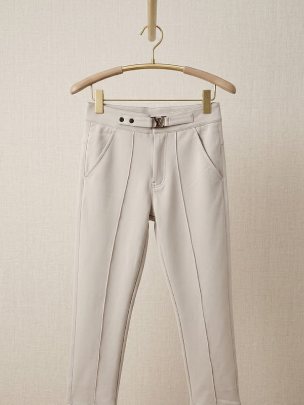 Pants for Men – Beige Modern, Comfortable Style