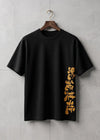 Japanese Black Calligraphy Oversized Unisex T-Shirt | Premium Cotton