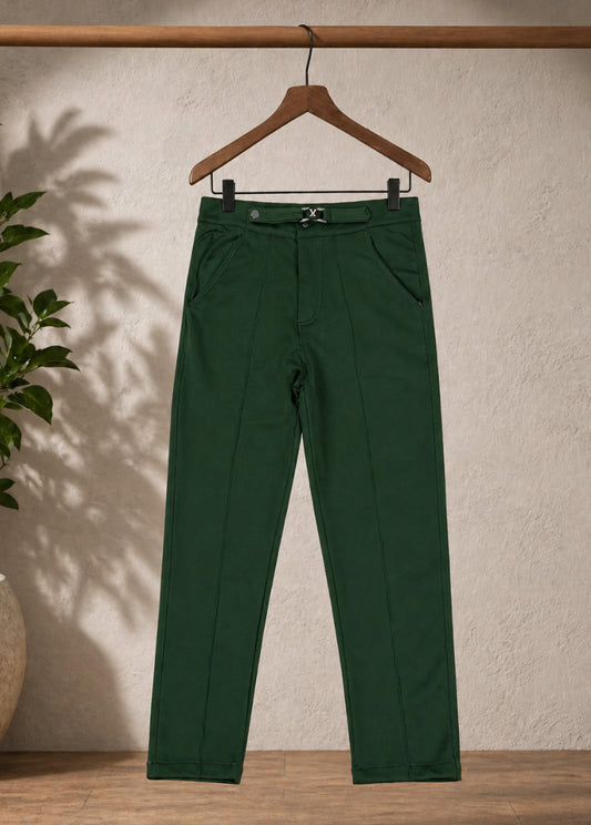 Pants for Men – Forest Green Modern, Comfortable Style