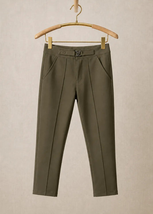 Pants for Men – Olive Khaki Modern, Comfortable Style