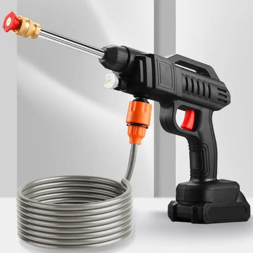 Rechargeable Wireless High-Pressure Wash Gun – Perfect for Cars & Gardening