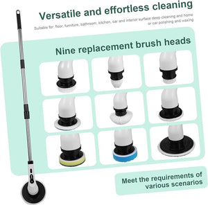 9 IN 1 Electric Cleaning Scrubbers