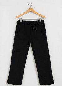 Men's Black Fleece Jogger Pants – All-Day Comfort
