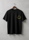 Minimalist Black Arabic Calligraphy Unisex T-Shirt – Premium Cotton
