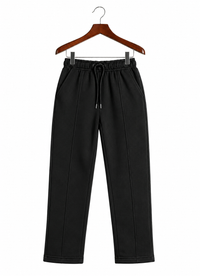 Loose Bottom Premium Unisex Trouser Cotton Black – Smart Comfort Fit