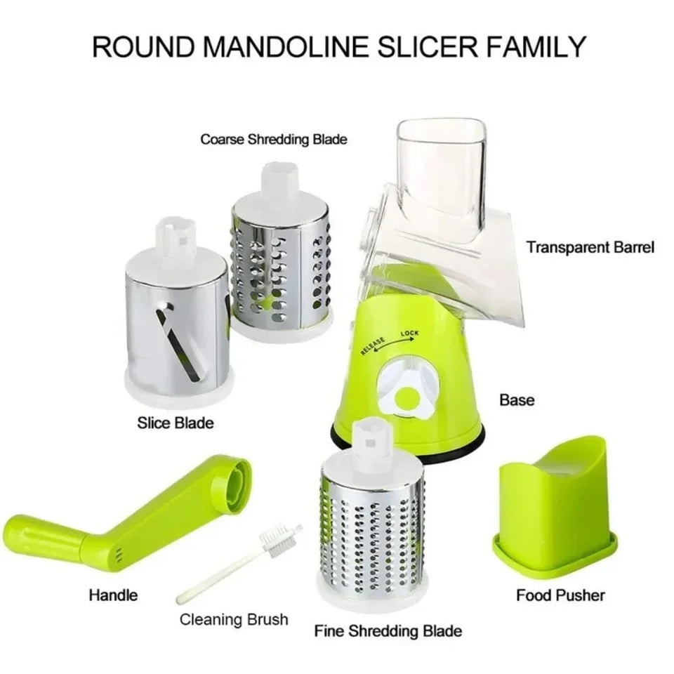 Multifunctional Vegetable Chopper-Slicer-Cutter