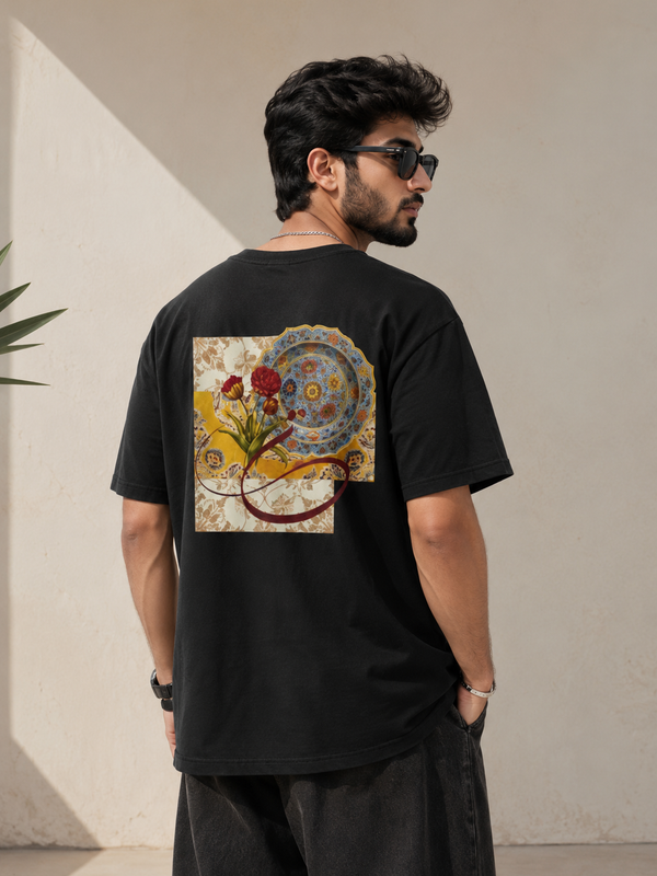 Minimalist Black Arabic Calligraphy Unisex T-Shirt – Premium Cotton