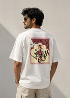 Comfortable unisex fashion co-ord outfit with artistic back print.
