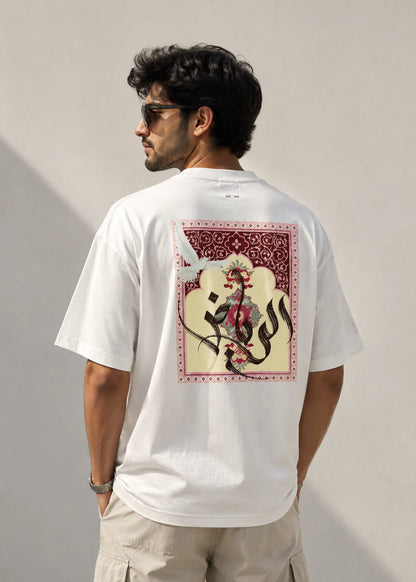 Comfortable unisex fashion co-ord outfit with artistic back print.
