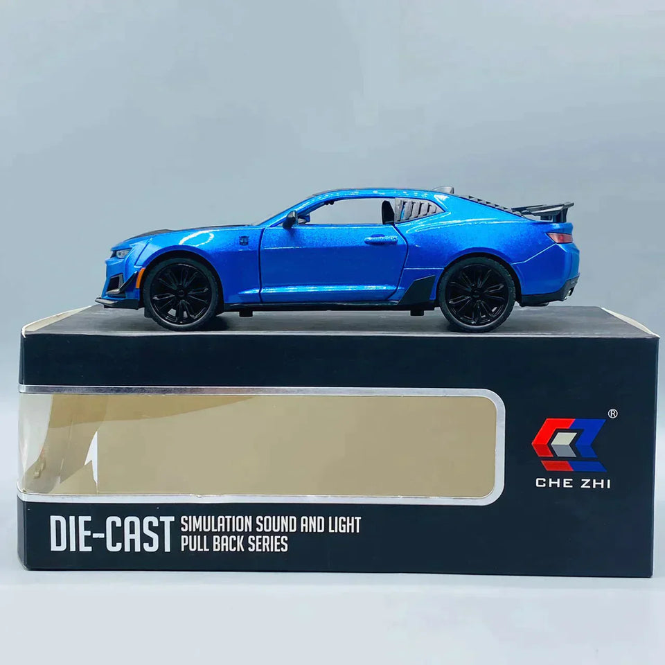 Diecast Chevrolet Camaro With Light Scale 1:24 - TZP1