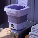 Portable Folding Washing Machine – Perfect forHome Dorms, Travel, and Delicates