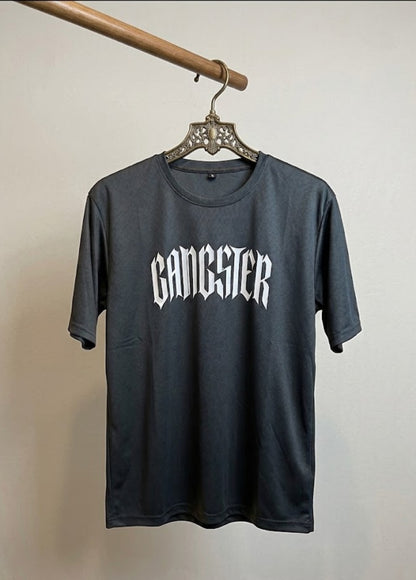 Gangster graphic t-shirt front view for men