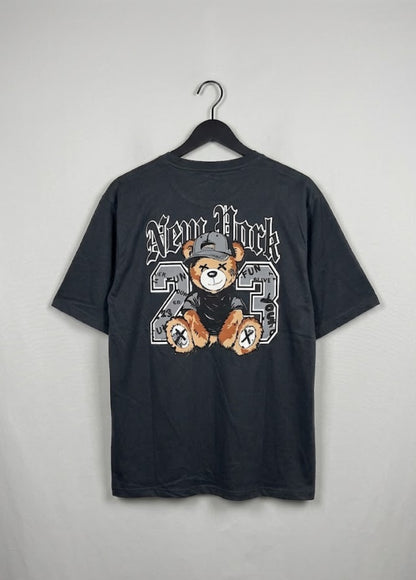 Gangster graphic t-shirt front view for men