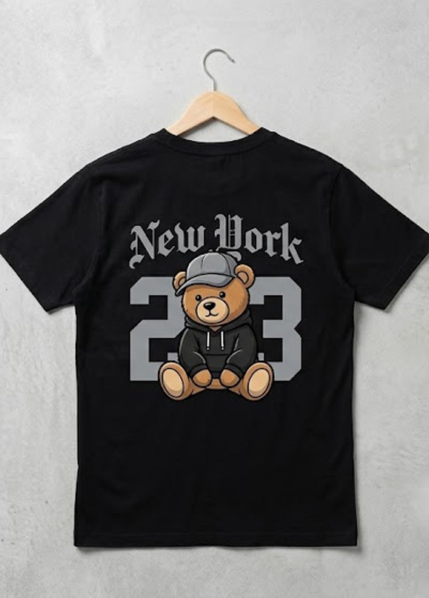 Gangster graphic t-shirt front view for men
