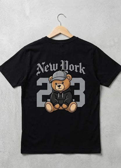 Gangster graphic t-shirt front view for men