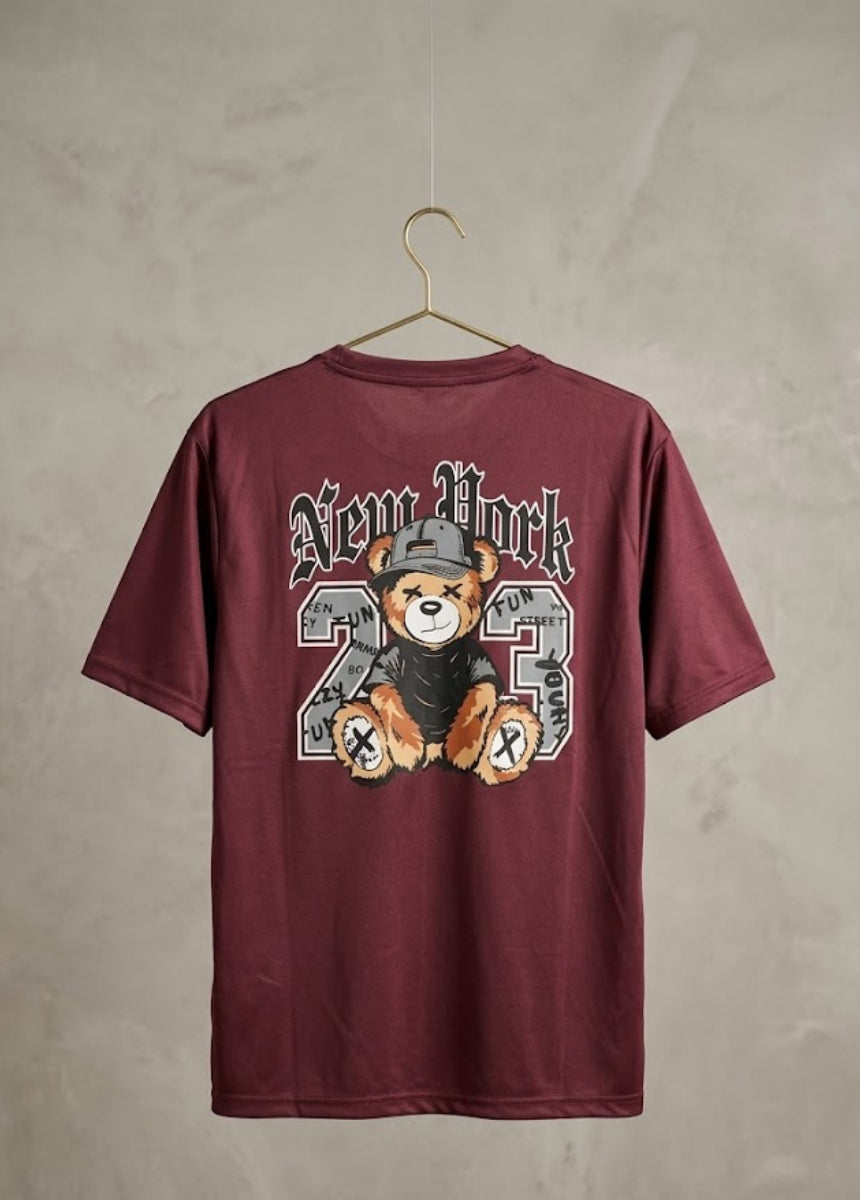 Gangster graphic t-shirt front view for men