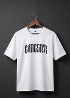 Gangster graphic t-shirt front view for men