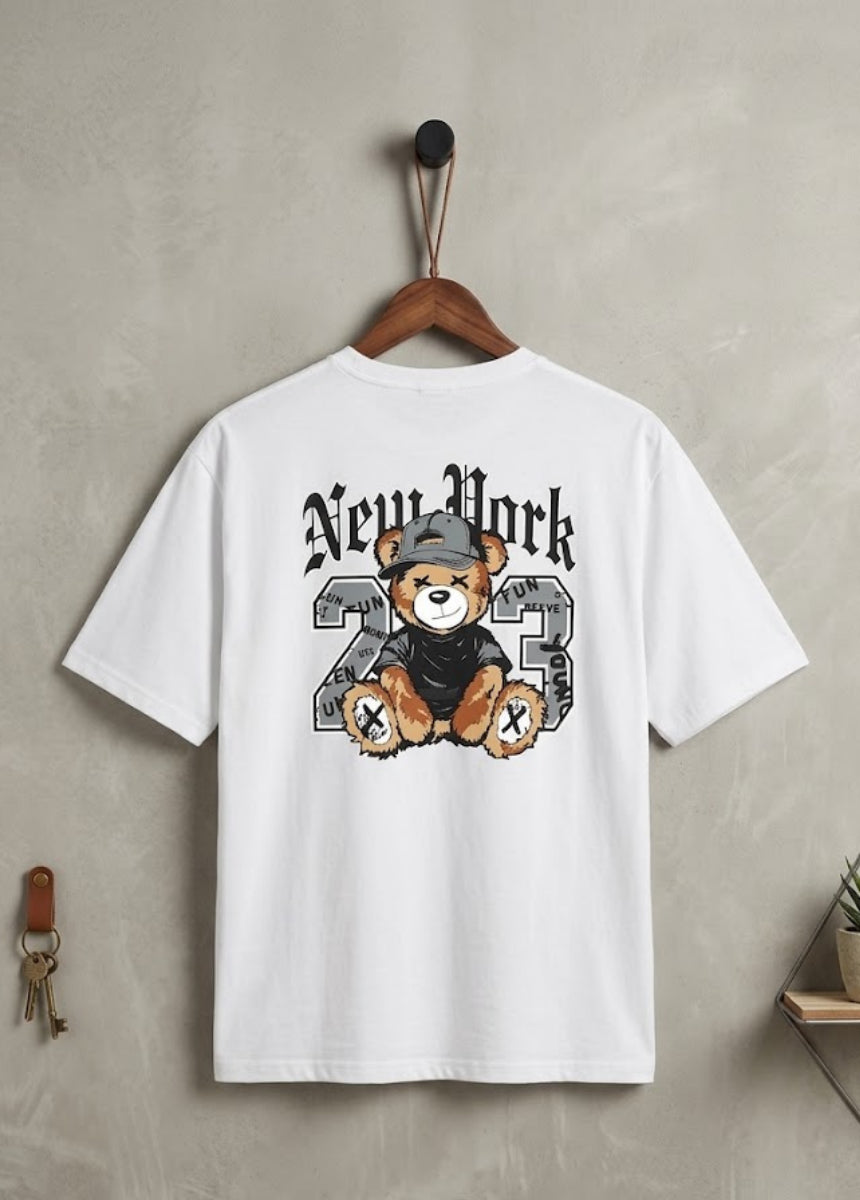 Gangster graphic t-shirt front view for men