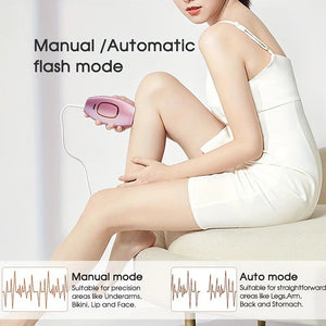 Professional Permanent IPL Laser Hair Removal Handset for Home Use ! جهاز إزالة الشعر بالليزر IPL الاحترافي للاستخدام المنزلي