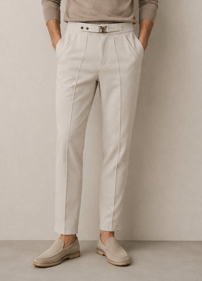 Pants for Men – Beige Modern, Comfortable Style