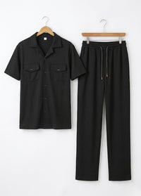 black-ribbed-coord-set-front-view-black.