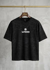 oversized cracked texture t-shirt premium casual wear